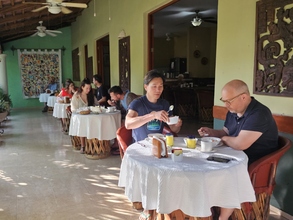 Imagen Desayuno Casa Quetzal